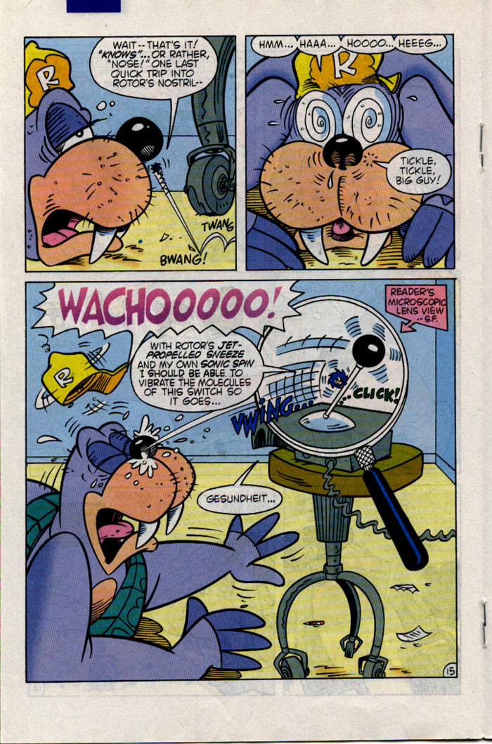 Sonic - Archie Adventure Series April 1996 Page 15